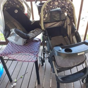 Graco carseat n stroller